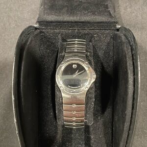Movado Silver Museum Watch with Sleek Design